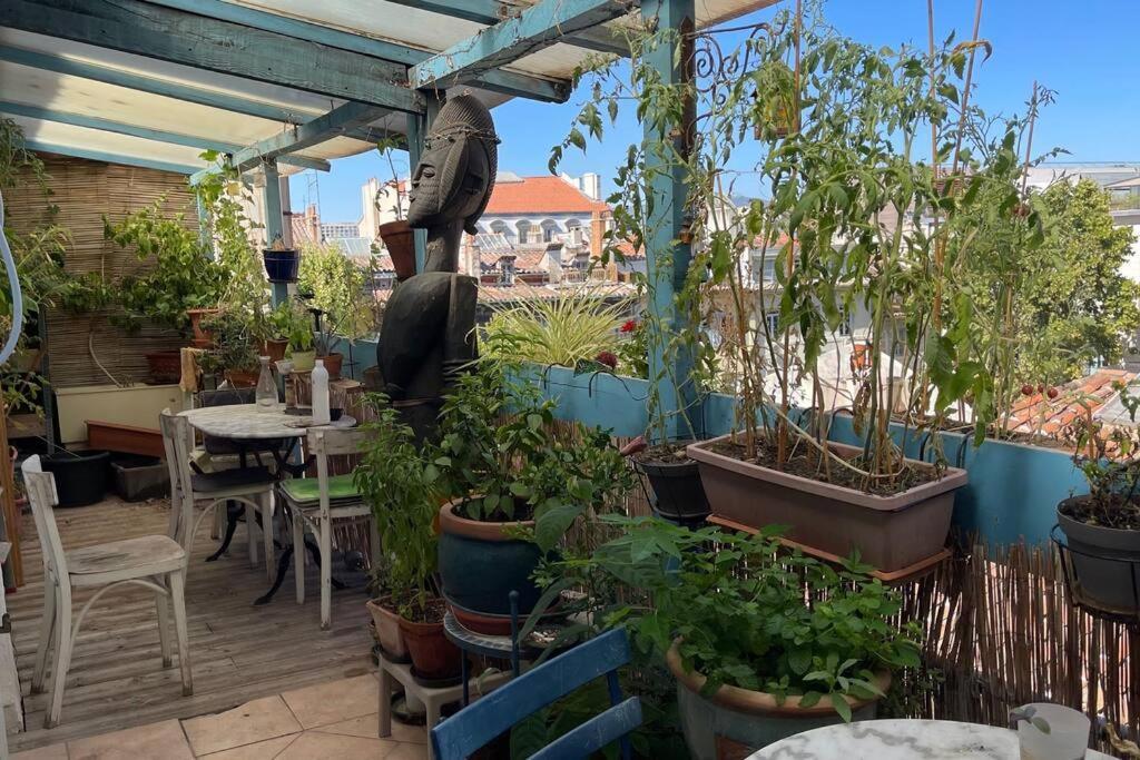 Appartement Terrasse Proche Vieux-Port Marselha Exterior foto